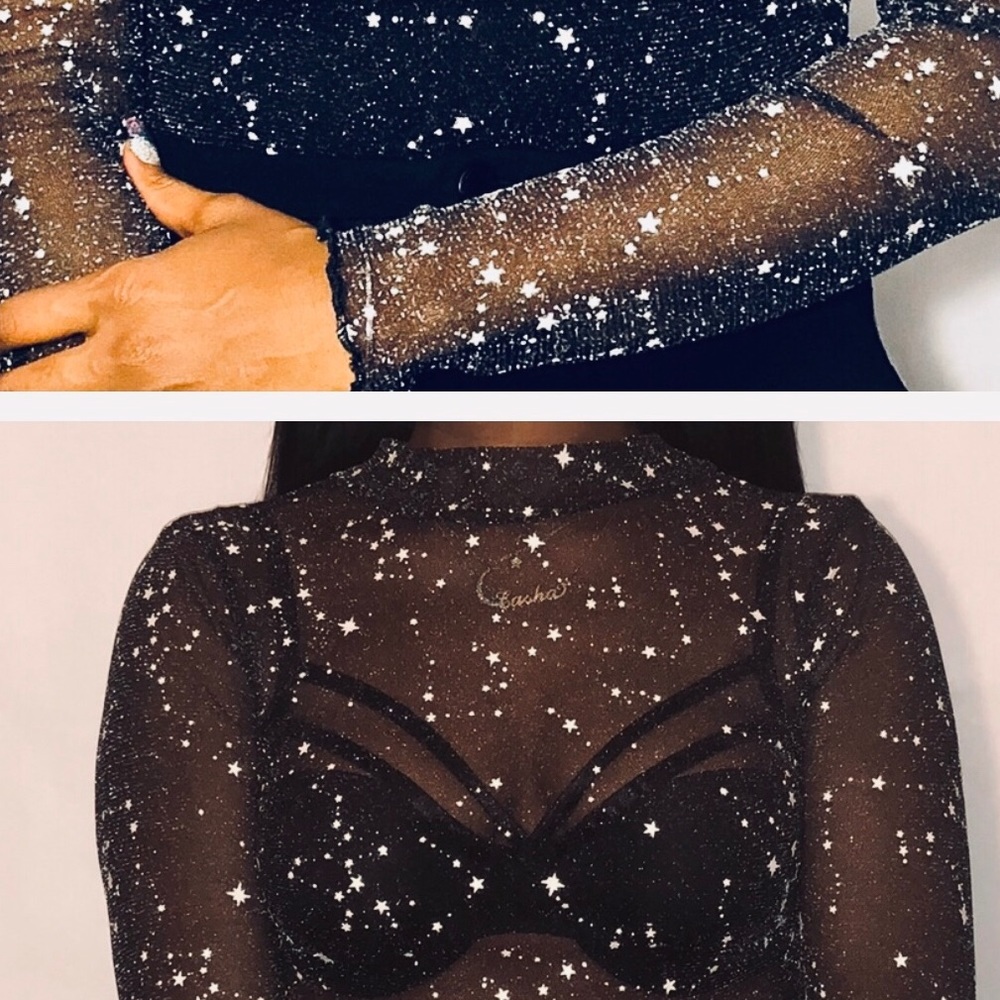 New Mesh Star Top